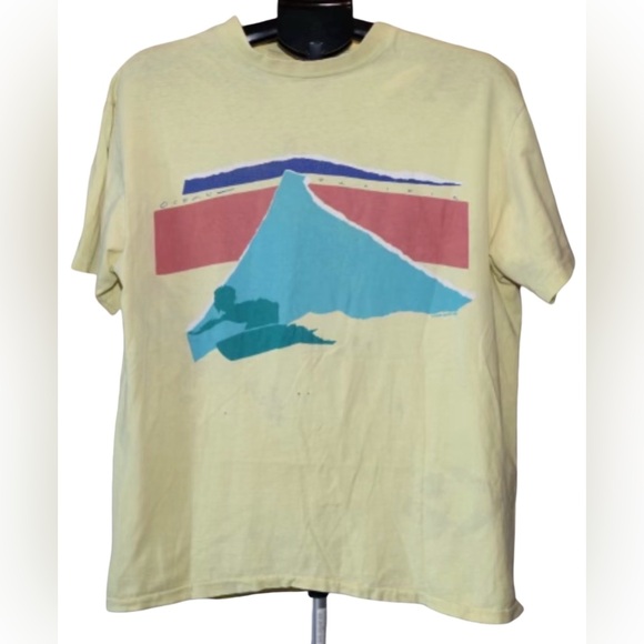 80’s Op Ocean Pacific Classic Surfing T-Shirt Men’s Large? 2 Sided Graphics - Picture 2 of 13